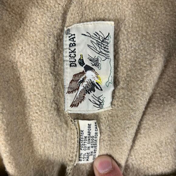 VTG Duck Bay Jungle Camo Jogger Pants‎ Mens M Hunting Camouflage Sweatpants - Picture 3 of 7